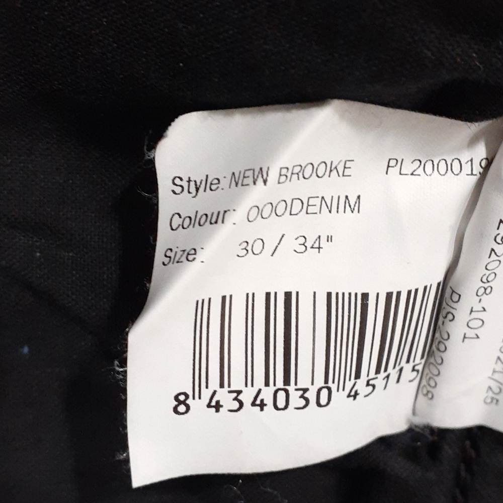 Pepe brooke Jean black slim fit size 30 - Picture 12 of 16